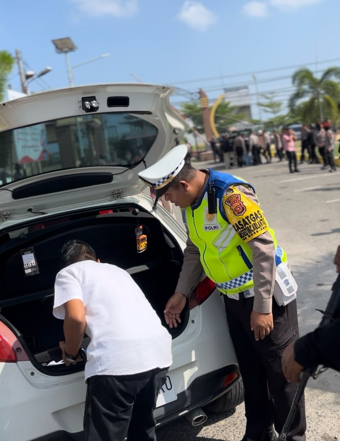 Razia gabungan Polres Bireuen 