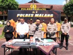 Polres Malang Berhasil Amankan 10 Tersangka Kasus Narkoba