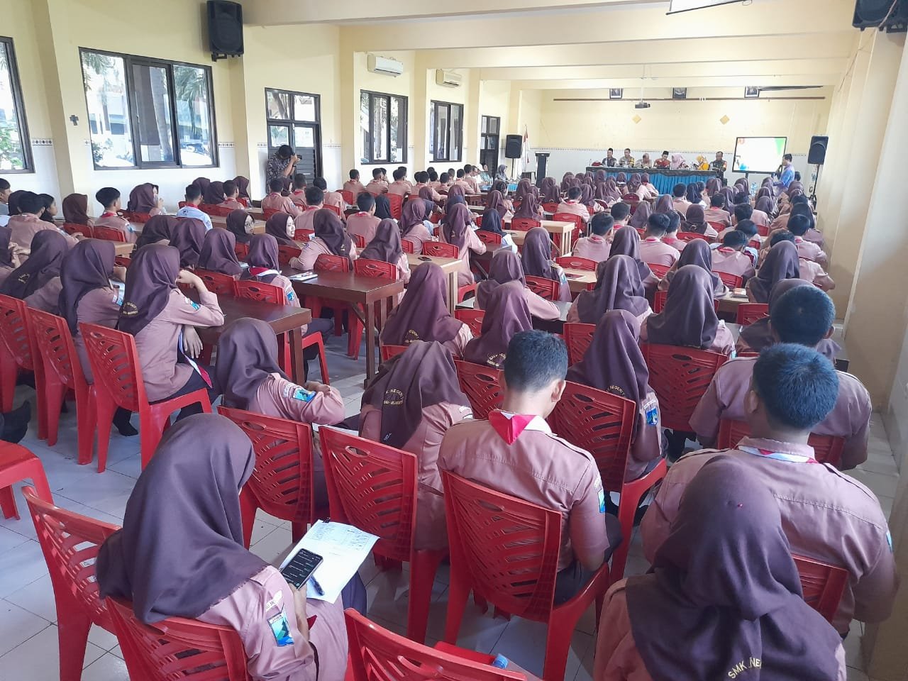 Cegah Kenakalan Remaja dan Akibat Stunting, Polsek Dlanggu  Bersama Forkopimcam Gelar Graha Penting