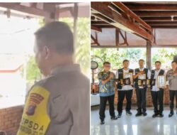 Kapolda Sumut Beri Penghargaan kepada Kasubdit Jatanras Kompol Bayu Samara, Ini Prestasinya