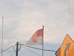 Sungguh Sangat Miris Bendera Robek Masih Berkibar Dikantor Puskemas Tanjung Labu
