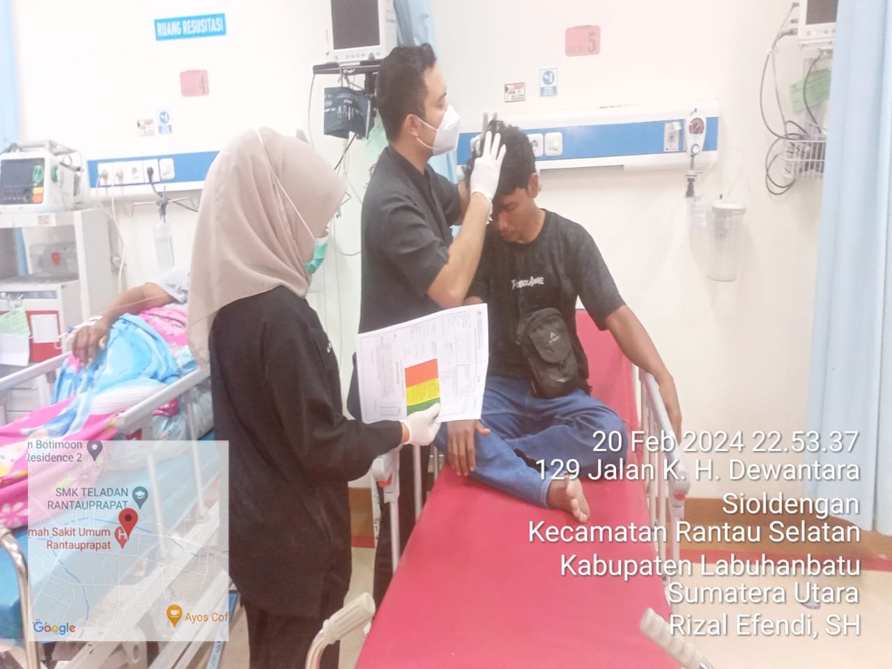 Lapor Pak Kapolda Sumut Irjen Agung, Diduga Kapolres Labuhanbatu Aniaya Berat Wartawan Bendahara PJS Sumut!!