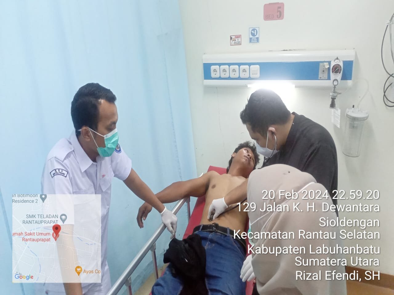 Lapor Pak Kapolda Sumut Irjen Agung, Diduga Kapolres Labuhanbatu Aniaya Berat Wartawan Bendahara PJS Sumut!!