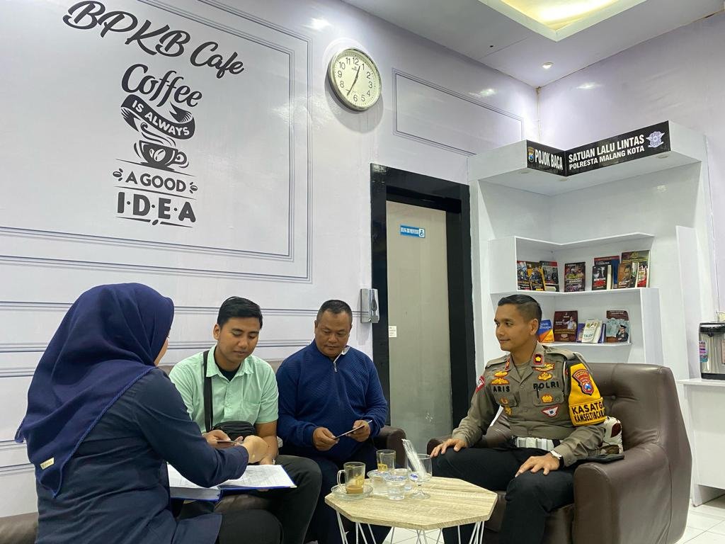 Polresta Malang Kota Resmikan BPKB Cafe dan "Sam Very" Siap Antar Gratis ke Alamat Pemohon