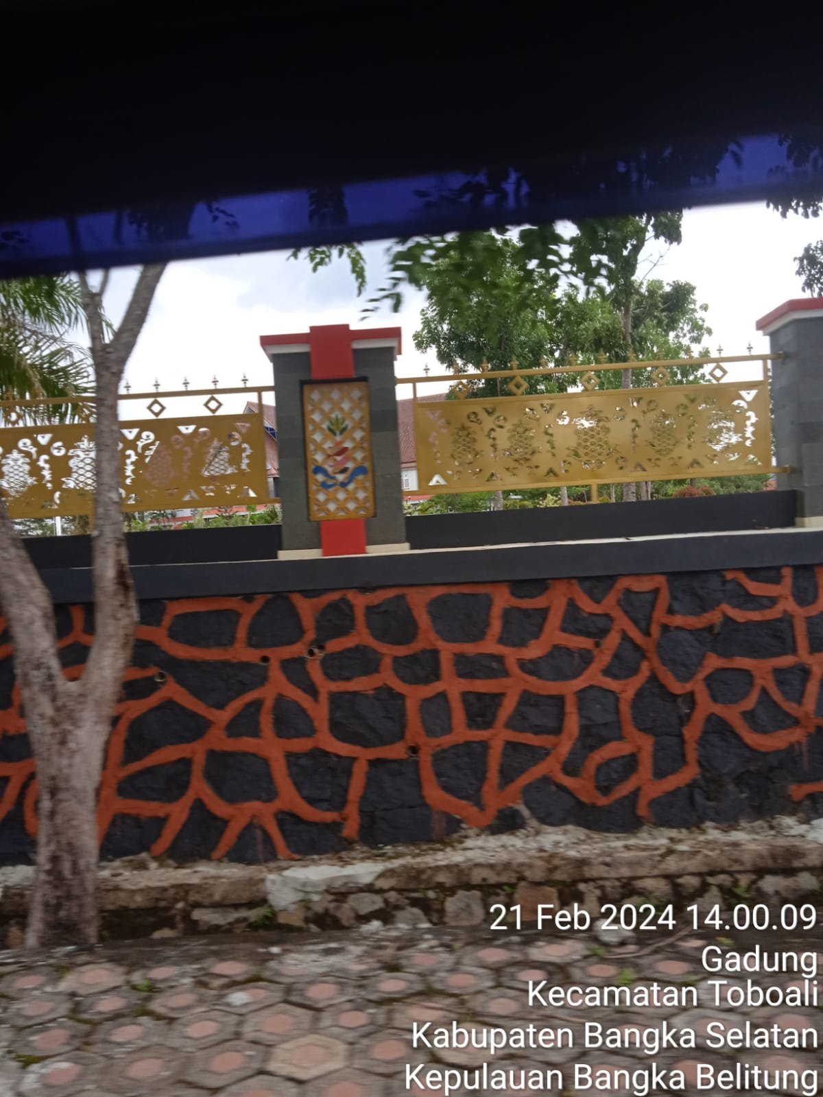 Saat Dikonfirmasi Pembangunan Pagar di Kantor Bupati Bangka Selatan Pihak-Pihak Terkait Bungkam