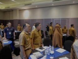 Pemerintah kabupaten Muaro jambi menghadiri Rakor antara BPJS kesehatan, KPU,Bawaslu se-provinsi Jambi