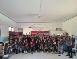 Gandeng Polsek Damai, Satgas TMMD Penyuluhan Kamtibmas dan Bahaya Narkoba