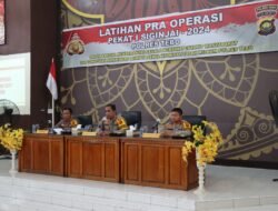 Antisipasi Kamtibmas Dalam Menghadapi Bulan Suci Ramadhan,Kapolres Tebo membuka Lat pra Ops Pekat I siginjai 2024
