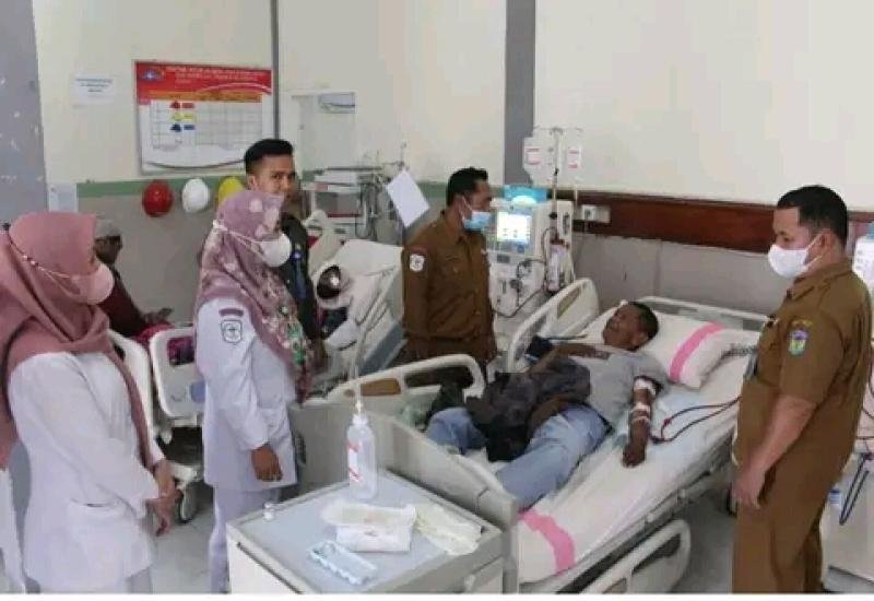 Direktur RSUDMHAT Lakukan Kunjungan, Berharap Bisa Berikan Pelayanan Yang Terbaik Untuk Pasien