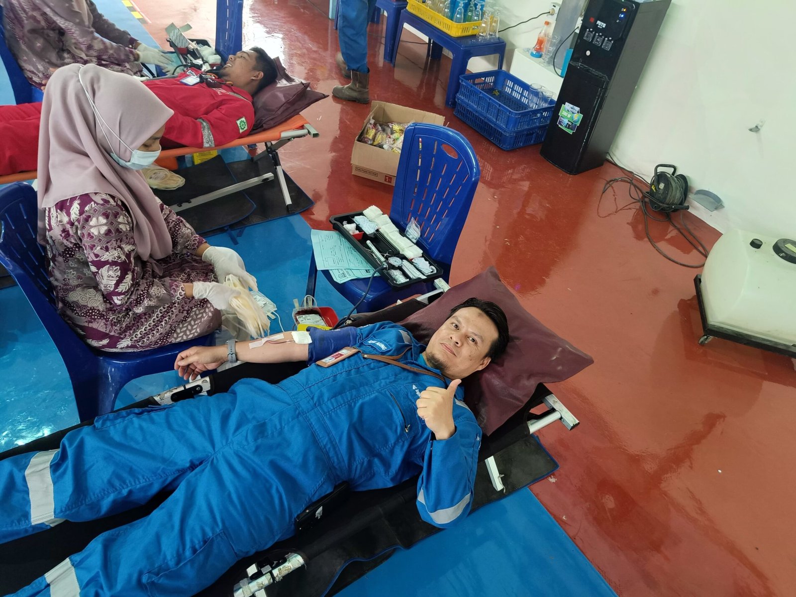 Bantu Stok Darah Di Aceh Timur Pekerja Medco E&P Lakukan Donor Darah