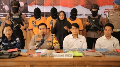 Polres Madiun Berhasil Ungkap Kasus Perampokan Truk Rokok, Tiga Tersangka Diamankan
