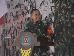 Dansatgas TMMD ke 119 Paparkan Capaian Kepada Tim Wasev
