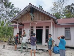 Satgas TMMD Hadiri Serah Terima Pendeta GKKA Kelian