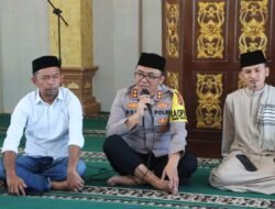 Jumat Curhat, Kapolres Aceh Timur Ajak Seluruh Elemen Bersama Menjaga Situasi Tetap Kondusif