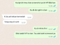 Wow kr menyadap hp milik istri ci dengan percakapan pribadi