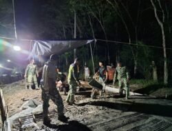 Kejar Target Satgas Kerja Lembur Selesaikan Semenisasi