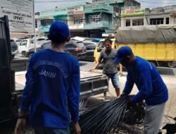 DidugaTidak Melapor ke APJII Jambi,Dan Tidak Memiliki Izin Kabel Internet Sembrawut Dilepas