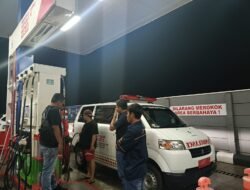 Satreskrim Polres Tanggamus Melaksanakan Giat monitoring Dan Pengecekan Di SPBU 24-353-157