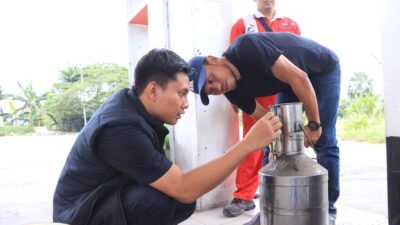 Jelang Lebaran Polres Tuban Cek SPBU dan SPPBE Pastikan Stok Aman