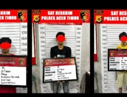 Satreskrim Polres Aceh Timur Amankan Pelaku Pengeroyokan Pemuda di Pantai Leuge Peureulak