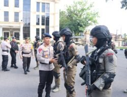 Kapolda Jambi Pimpin Apel Keberangkatan 100 Personil Brimob Ketanah Papua