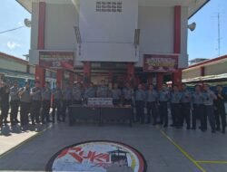 Rutan Kelas IIB KotaAgung Gelar Razia Kamar Hunian WBP