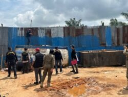 Tim Gabungan Satreskrim Polresta Jambi Sidak Gudang Penyimpanan BBM Ilegal