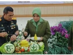 Danrem 042/Gapu Berpesan ” Persit Tingkatkan Karya Terbaik ,Peduli, Kreatif dan Sederhana”