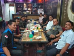 Penuh keakraban Wakapolres Kompol Iswar penuhi undangan Rekan Jurnalis Aceh Timur