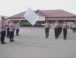 Polres Pidie Gelar Tradisi Pembaretan Bintara Remaja