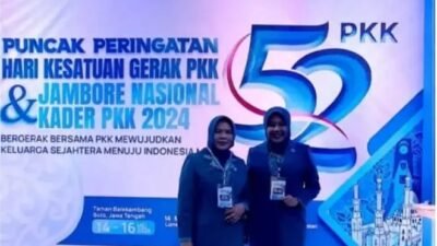 TP PKK Sungai Penuh Ny Herlina Ahmadi Zubir ikuti Puncak HKG Ke-52 di Solo