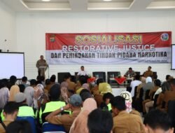Polres Tanggamus Gelar Sosialisasi Restorative Justice Narkotika