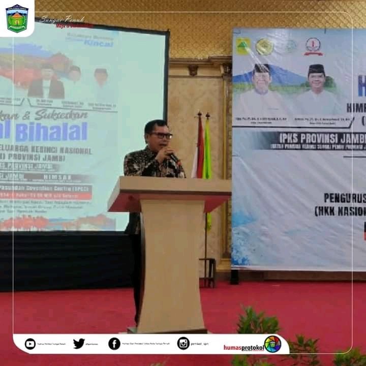 Wako Ahmadi ikuti Halal Bihalal HKKN Provinsi Jambi