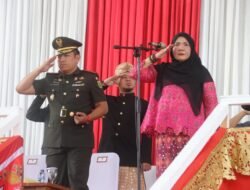 Hj. Eva Dwiana Menjadi Inspektur Upacara Pada Peringatan HUT Kota Bandar Lampung Ke – 342