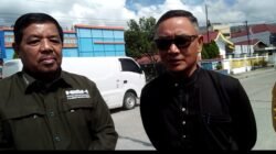 PT KERINCI KMH PLTA BATANG MERANGIN SERAH BANGUNAN JALAN REBAT BETON DI JALAN DUSUN BARU DI SUNGAI PENUH