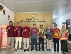 Kalapas Narkotika Kelas IIA Bandar Lampung Ade Kusmanto Melakukan Kunjungan Ke Dinas Sosial, Ini Agenda nya .. ! !