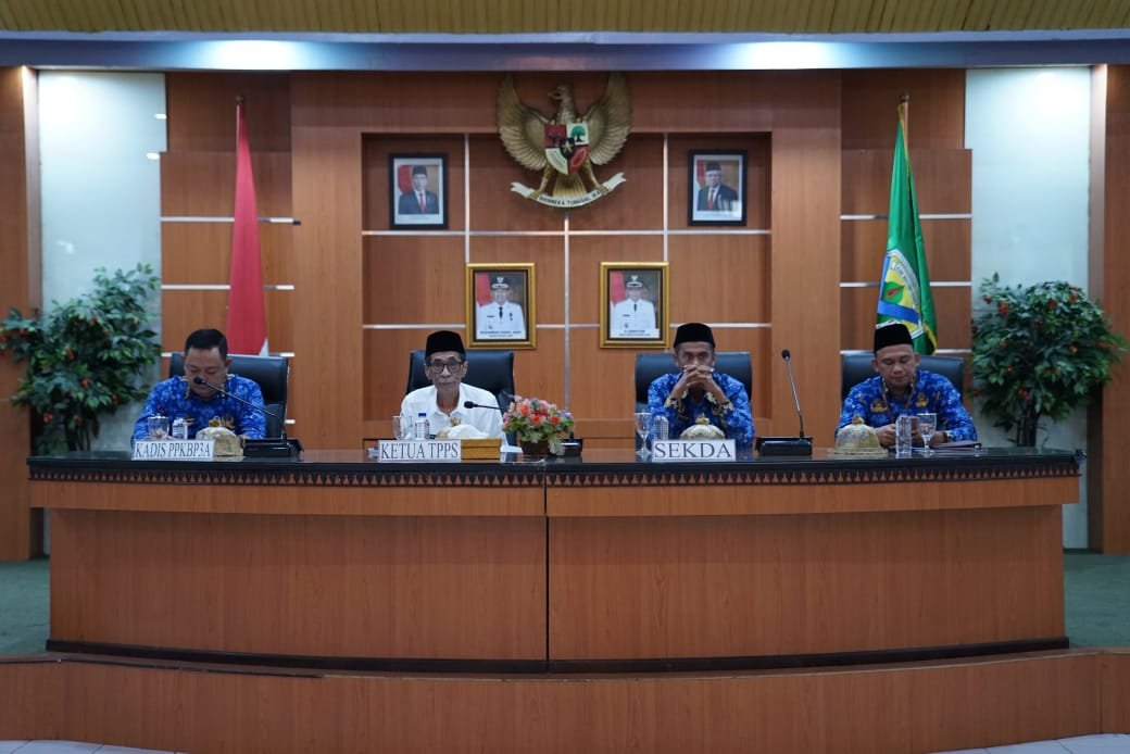 Ketua TPPS Kabupaten Batang Hari, H. Bakhtiar Buka Rapat Koordinasi Tahun 2024