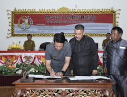 DPRD Tubaba Sepakat Tanda Tangani KUA PPAS TA. 2024