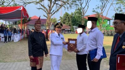 Ratusan Warga Binaan Lapas Kotaagung Dapatkan Remisi Umum Dalam HUT Ke-79 Republik Indonesia, Empat Warga Binaan Langsung Bebas