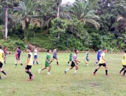 Siswa SMPN 9 Batang Hari Giat Latihan Sepak Bola Untuk Persiapan Mengikuti GSI Mendatang
