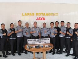 Kalapas Kelas IIB KotaAgung, Kembali Gelar Razia Secara Mendadak,Ini Alasan nya ..!!