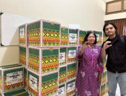 Keluarga Besar Merah Putih – Universitas Negeri Malang (MP-UM) Berbagi Kebahagiaan Lebaran Melalui Penyerahan Parcel ke Yayasan dan Komunitas Di Desa Mitra