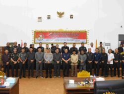Dewan Perwakilan Rakyat Daerah umumkan Penetapan paslon Bupati dan wakil Bupati Terpilih