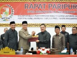 DPRD Tubaba Paripurna LKPJ Tahun Anggaran 2024