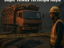 Tragedi Kerja atau Kelalaian, K3 IKPP Perawang Tbk Dituding Abai Usai Sopir Tewas Tertimpa Kayu