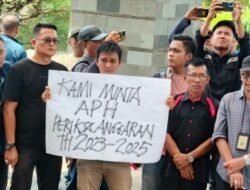 Potret Buram Diskominfo Tubaba memorehkan sejarah sudah dua kali Di Demo jurnalis