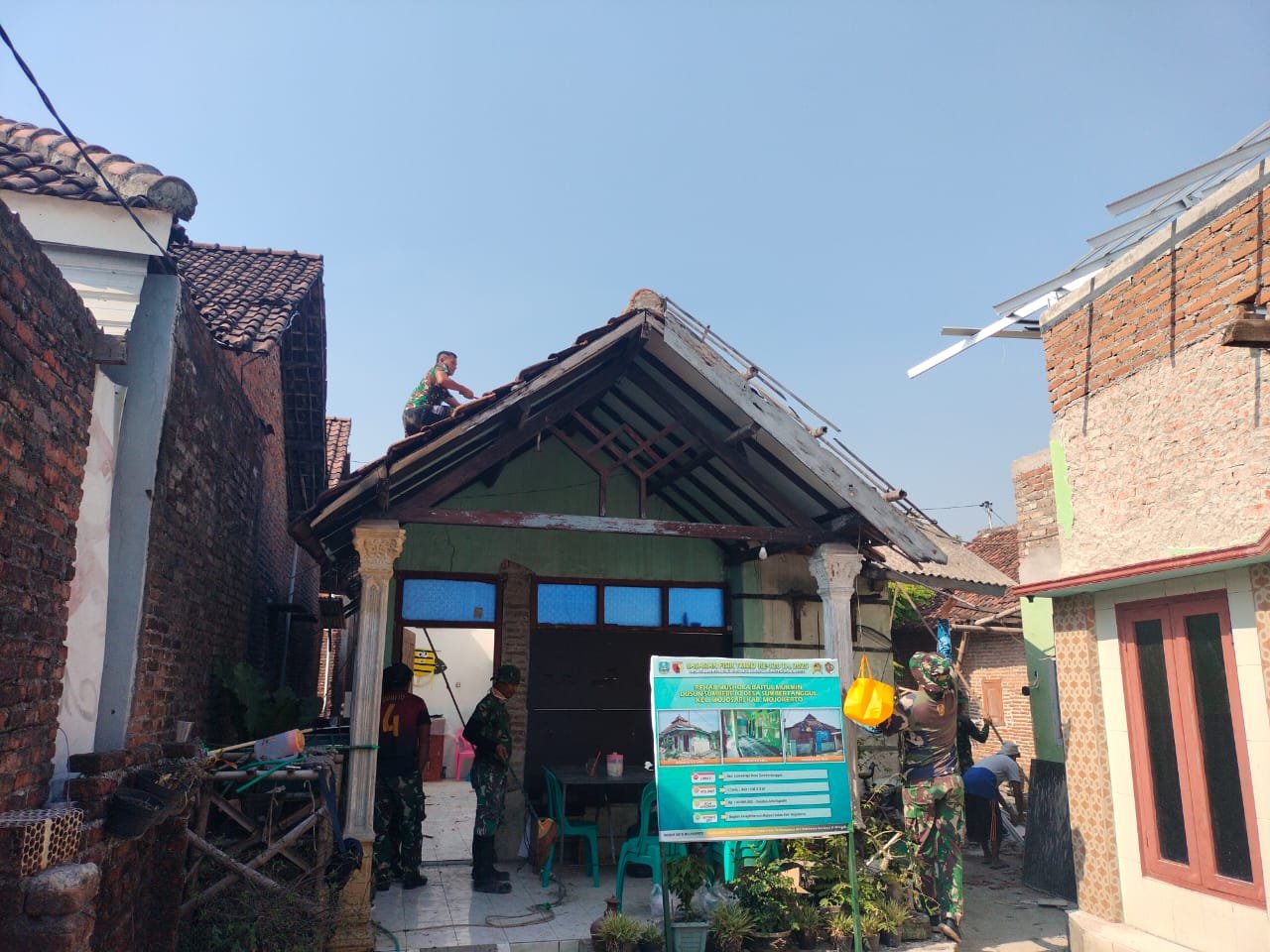 Dari Rumah Rapuh Jadi Harapan Baru, TMMD ke-126 Sentuh Kehidupan Warga Sumbertanggul