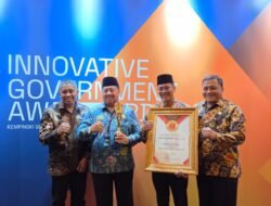 Kabupaten Jombang Raih Penghargaan “Sangat Inovatif” di Innovative Government Award (IGA) 2025 Kemendagri