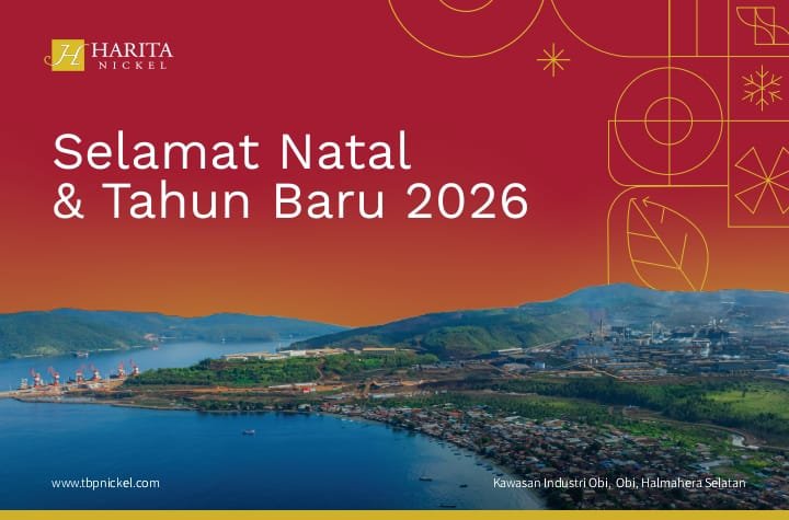 Harita Nickel Mengucapkan Selamat Natal dan Tahun Baru 2026