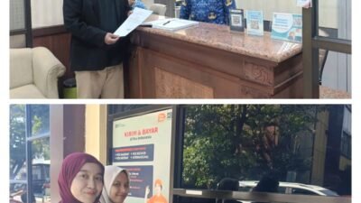 Advokat Hanum dan rekan saat menyerahkan surat Upaya Keberatan Banding ke Gubernur Jatim dan Kapolda Jatim